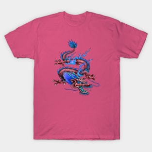 Chinese Red Good Fortune Dragon Mythical Creature T-Shirt
